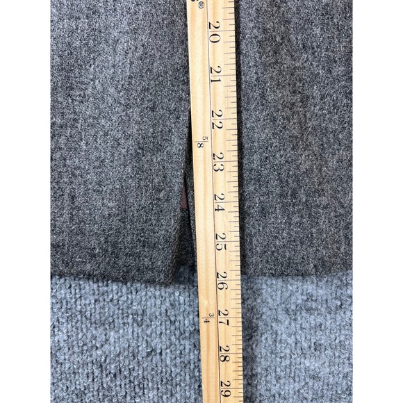 Briggs Skirt Sz 27 Grey Tweed Wool Blend Pencil Skirt Midi Made in USA Vinatge - Picture 8 of 8